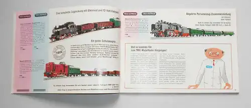 Trix Express Katalog 1965 Eisenbahn Modellbahn Zubehör 