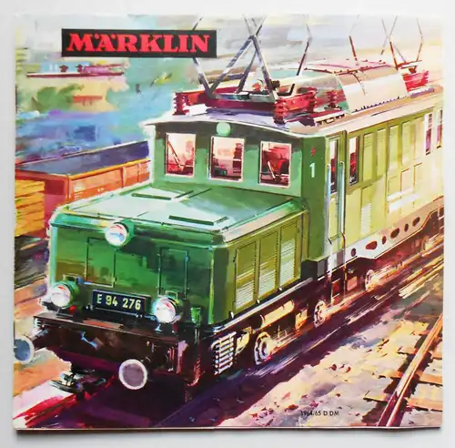 Märklin Katalog 1964 1965 D  DM Eisenbahn Zubehör 