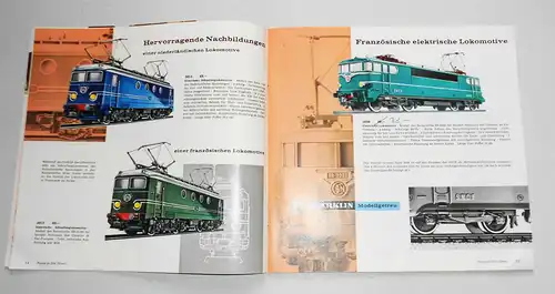 Märklin Katalog 1964 1965 D  DM Eisenbahn Zubehör 