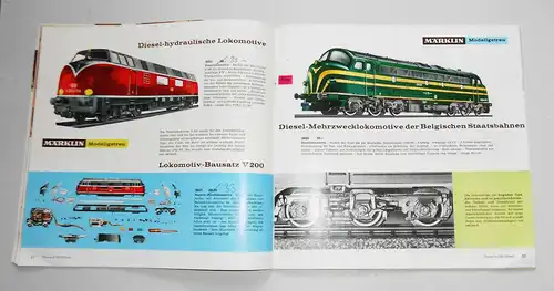 Märklin Katalog 1964 1965 D  DM Eisenbahn Zubehör 