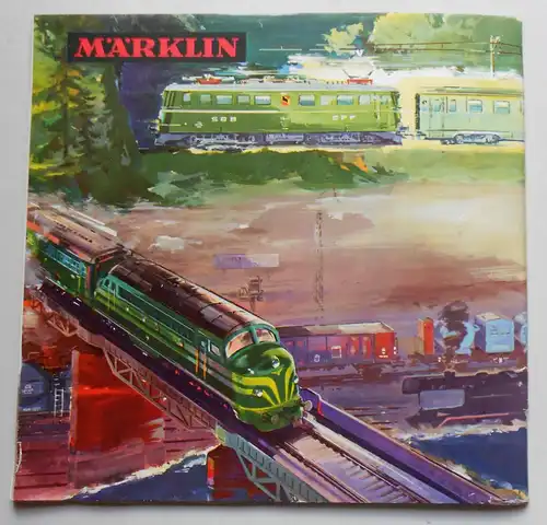 Märklin Katalog 1964 1965 D  DM Eisenbahn Zubehör