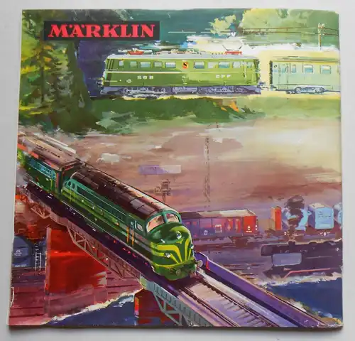 Märklin Katalog 1964 1965 D  DM Eisenbahn Zubehör 