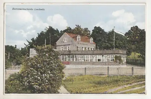 Ak Beerenweinschänke Loschwitz 1936 Dresden