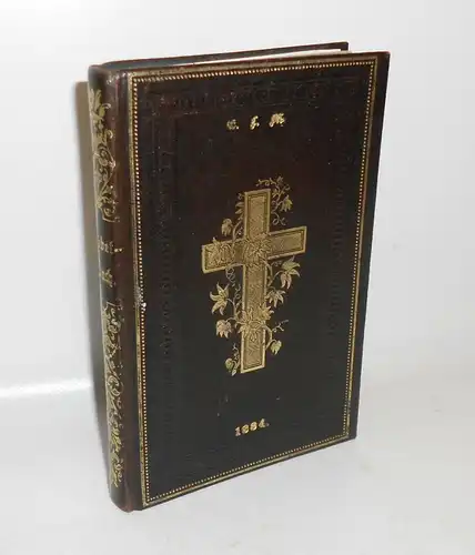 Beicht - und Communion Buch evangelisch M.Carl Gottfried Ziller 1869 Dresden !