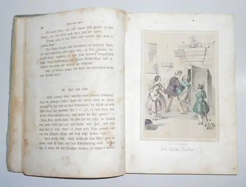 Geschichten und Erzählungen aus der Kinderwelt von J.A.E.Löhr um 1870 selten !