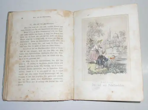 Geschichten und Erzählungen aus der Kinderwelt von J.A.E.Löhr um 1870 selten !