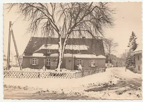 Ak Ferienheim des Braunkohlewerks Senftenberg Fürstenwalde Kratzhammer 1967 !