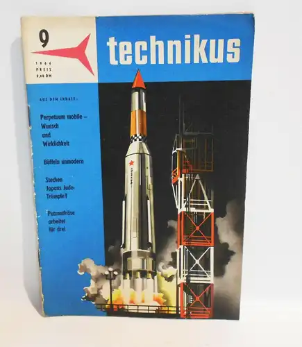 Technikus 9 / 1964 DDR Magazin Naturwissenschaft Technik !