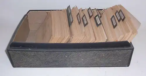 Karteikarten Referate Tagebau Technik DDR 1960er Brennstoffinstitut Freiberg