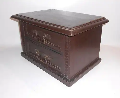 Miniatur Kommode Model Möbel Mobeliar Mustermöbel Entwurf um 1890 Vintage Deko 