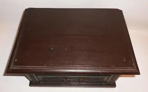 Miniatur Kommode Model Möbel Mobeliar Mustermöbel Entwurf um 1890 Vintage Deko 