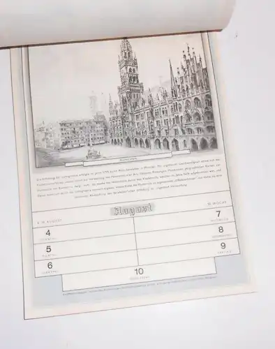 50 Jahre Feldmühle 1935 Jubiläums Kalender