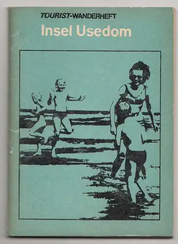 DDR Tourist Wanderheft Insel Usedom 1978