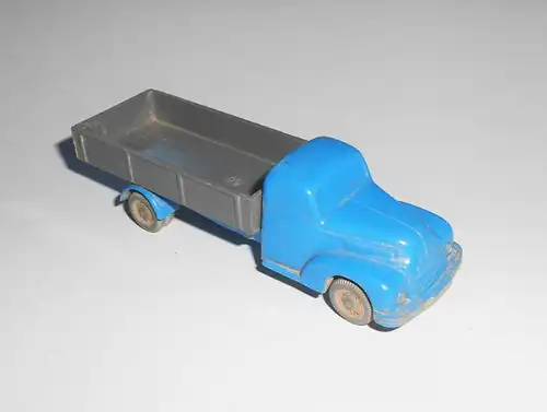 Wiking Modellauto Truck Laster LKW blau unverglast