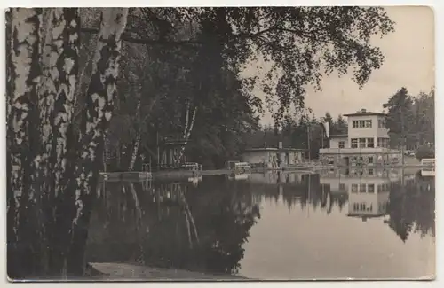 Ak Waldbad Silberteich Seifhennersdorf 1956 ! (A2870