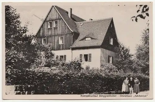 Ak Berggießhübel Sächsische Schweiz Gästehaus Schönblick 1958 ! (A2831