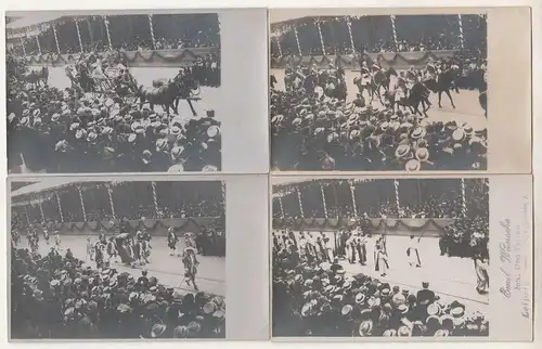 6 x Foto Ak Festumzug in Leipzig um 1920/30 ! (A2788