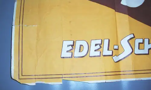 Reklame Plakat Eg-Gü Edel-Schuh-Putz 1930 / 40 