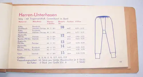 2 x DDR Bestell Katalog Grosshandelskombinat Textil Bekleidung Dresden 1973 (H5