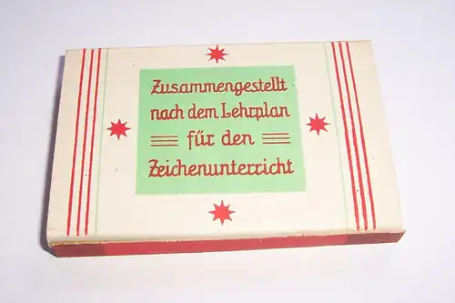 Feine weiche Pastell - Kreiden Pastellkreide 1940er Giftfrei OVP Reklame !