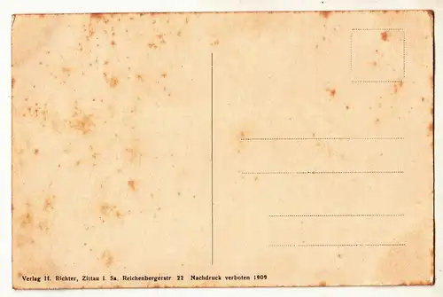 Litho Ak 200 jähriges Jubiläum kgl. sächs.4 IR Nr. 103 um 1909 ! (A2651