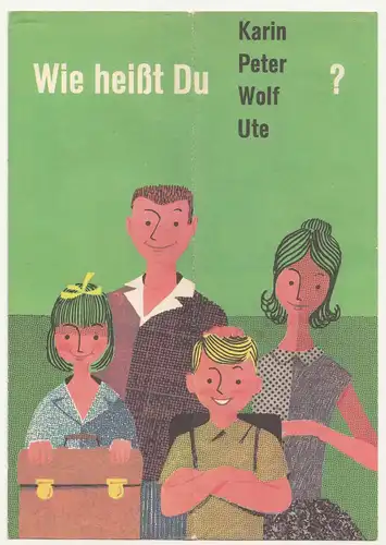 Prospekt Pelikan Pelikano Füllfederhalter Füller um 1950/60 (D5