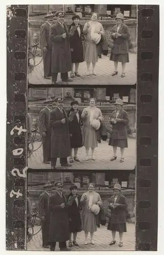 Foto Ak Rothenburg o.d. Tauber Personen um 1910/20 ! (F2214