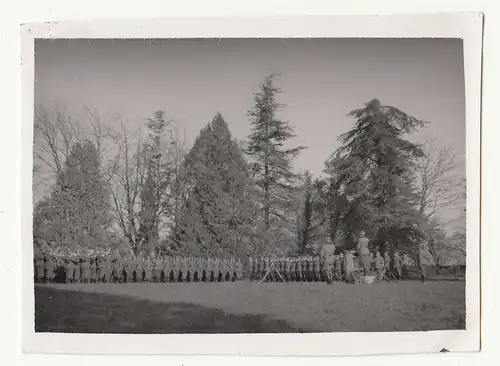 Foto Heldengedenkfeier in Ruffec Charente 1941 WW2 ! (F2177