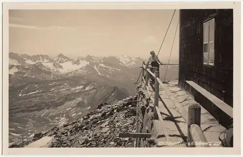 Foto Ak Johannhütte g.d. Schobergruppe um 1930 H.Schildknecht  ! (A2440