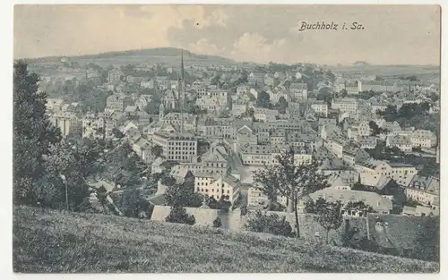 Ak Buchholz i. Sa. Annaberg-Buchholz 1915 ! (A2336