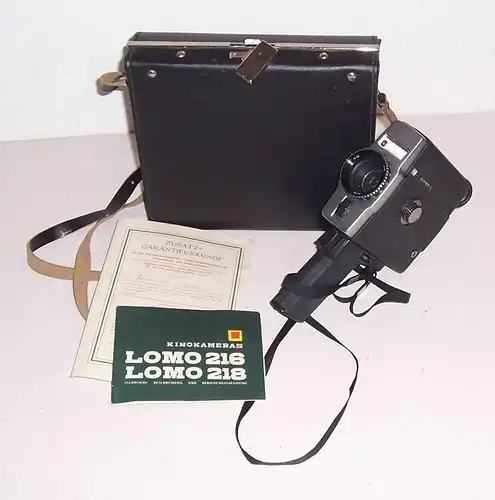 Lomo 216 Super 8 Kamera Made in USSR + Papiere & Tasche !