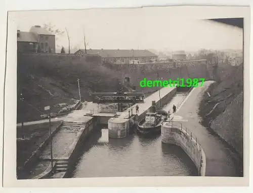 Foto Schleuse Mezieres France 1 Wk WW1 ! (F2141