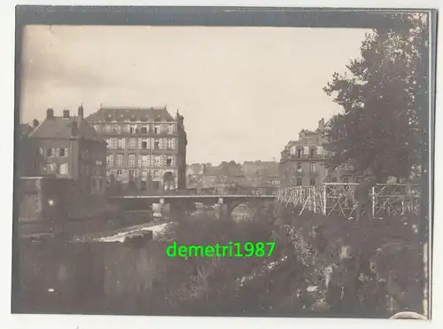 Foto Sedan Brücke Häuser 1 Wk WW1 ! (F2131