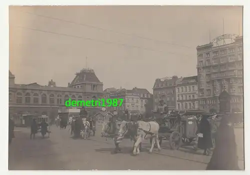 Foto Brüssel Place Rogier Belgien 1 Wk WW1 ! (F2117