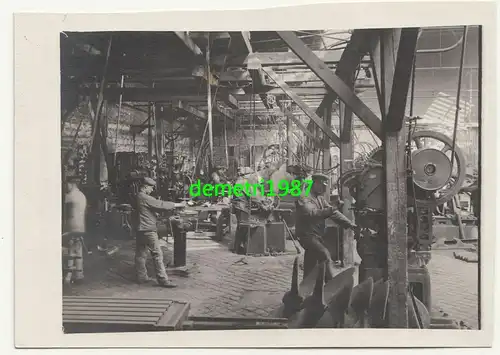 Foto Dampferwerft Charleville France Werkstatt Arbeiter 1 Wk WW1 ! (F2115