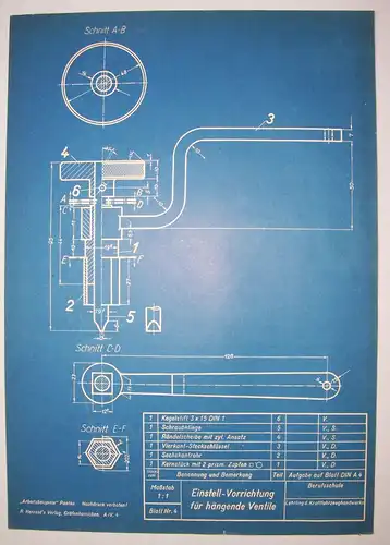 Arbeitsbeispiele Zeichenunterricht der Kraftfahrzeug Handwerker 1940 !