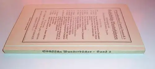 Sächsische Wanderbücher Band 2 Dresdner Wanderbuch Dresden Paul Wagner 1934