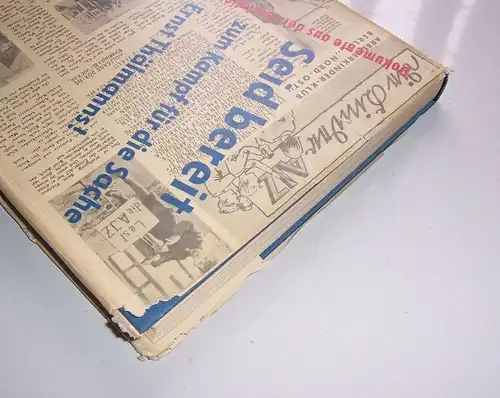 Seid bereit zum Kampf für die Sache Ernst Thälmanns ! 1958 DDR !