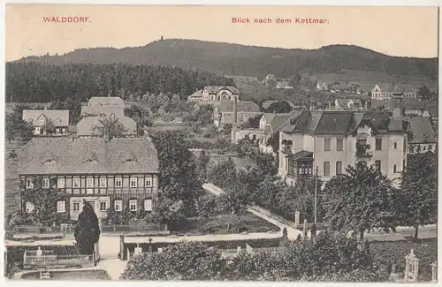 Ak Walddorf bei Eibau Blick nach dem Kottmar 1915 ! (A2171