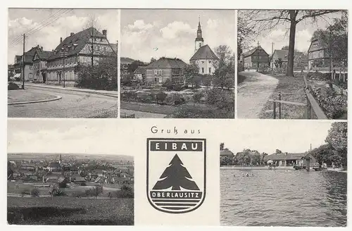 Ak Gruss aus Eibau Oberlausitz um 1960 Mehrbild Ansichten ! (A2166