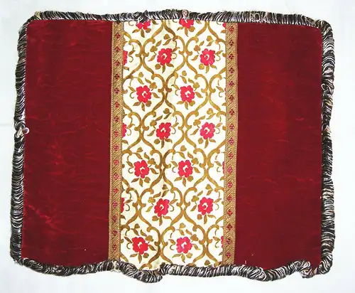 Kissenbezug Kissenhülle Stube Wohnzimmer Dekorkissen DDR 53,5 cm x 44 cm vintage