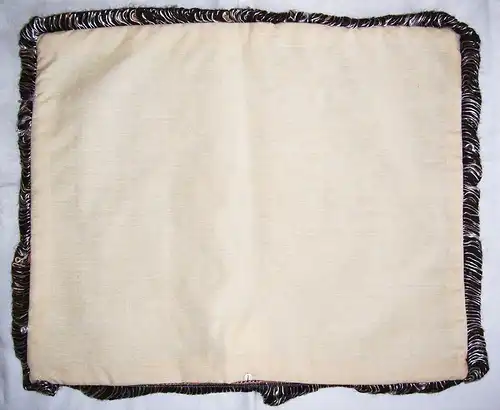 Kissenbezug Kissenhülle Stube Wohnzimmer Dekorkissen DDR 53,5 cm x 44 cm vintage
