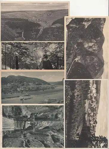 58x Sachsen Ak Pk Ansichtskarte Postkarte vor 1945 Erzgebirge Sächsische Schweiz