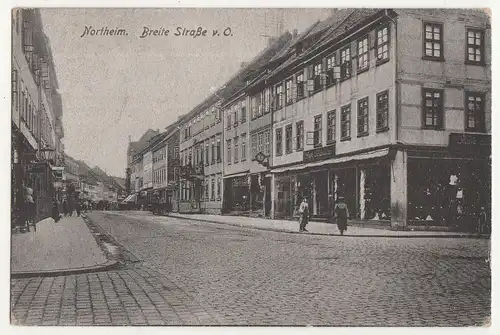 Ak Northeim Breite Straße v. O. 1918 ! (A1227