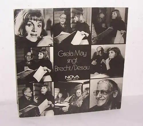 Vinyl LP Gisela May singt Brecht Dessau selten 