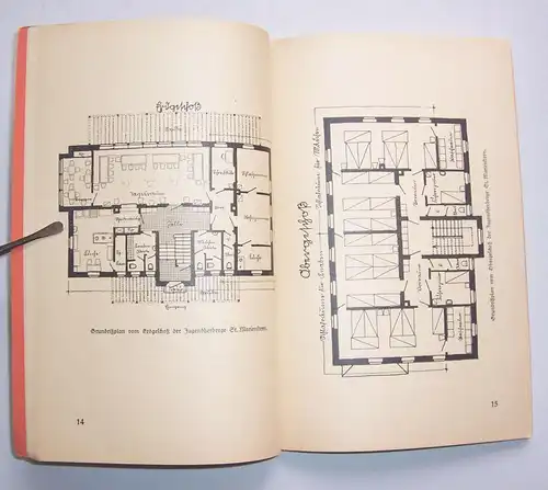 Die Jugendherbergen Sankt Marienstern bei Kamenz Panschwitz 1928 Reiseführer