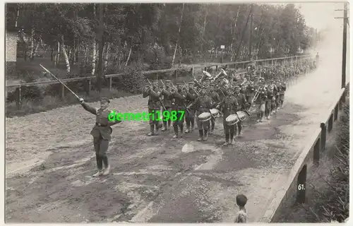 Foto Ak Reichswehr Spielmannszug Kapelle Hirschberg Jelenia Góra 1931 Schlesien