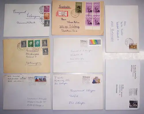 Schuhkarton voll Briefe Postkarten FDC - BRD DDR Weltweit Ausland Fundgrube ?!