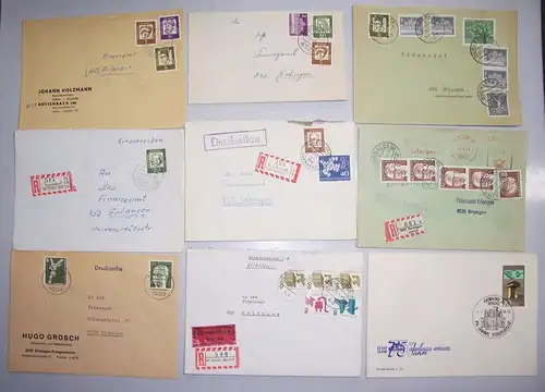 Schuhkarton voll Briefe Postkarten FDC - BRD DDR Weltweit Ausland Fundgrube ?!