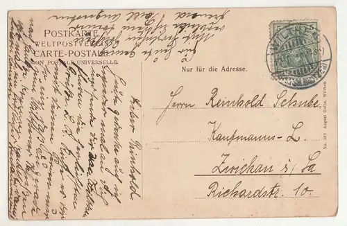 Litho Ak Gruss aus Wilthen Kreis Bautzen 1910  A1596